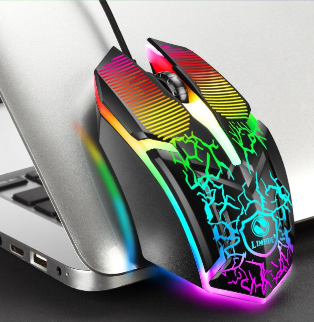 T21 backlit computer keyboard and mouse combo